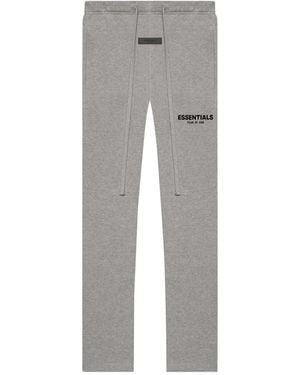 Fear Of God Logo-Print Track Trousers - Grey