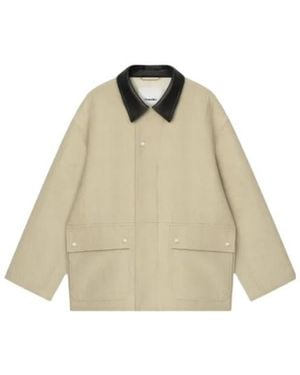 Nanushka Melesio Jacket - Natural