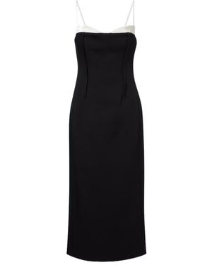 Jonathan Simkhai Kristen Bustier Dress - Black