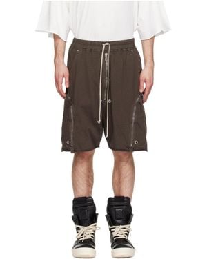 Rick Owens Drawstring Shorts - Gray