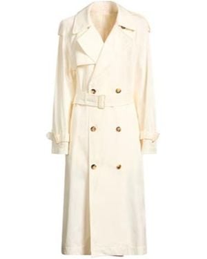 Burberry Classic Long Trench Coat - Natural
