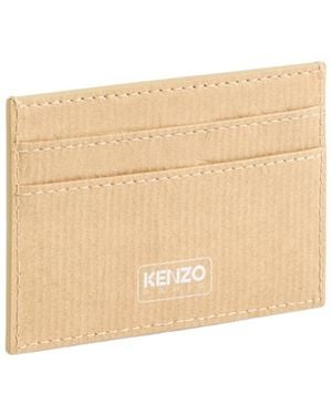 KENZO Paper' Card Holder - Natural