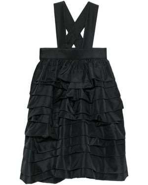 Comme des Garçons Ruffled Dress - Black