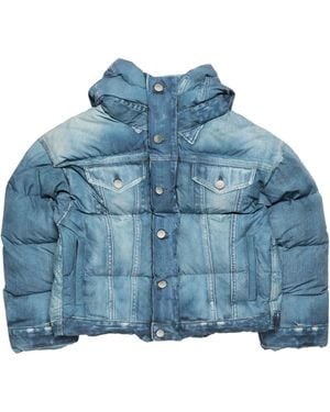 Acne Studios Puffer Down Jacket - Blue