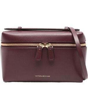 Victoria Beckham Leather Shoulder Bag - Purple