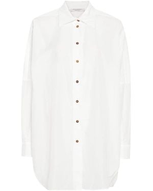Philosophy Di Lorenzo Serafini Drop Shoulder Oversize Shirt - White