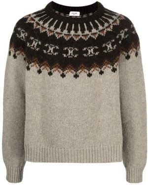 Celine Crew Neck Jumper - Grey