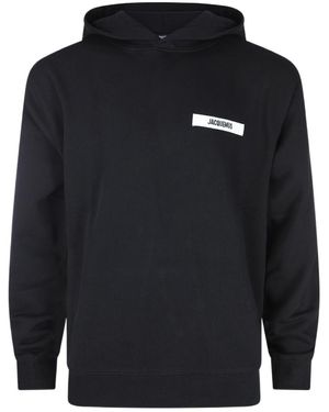 Jacquemus Long-Sleeved Sweatshirt - Blue