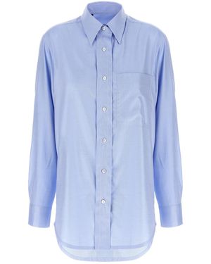 Brioni Buttoned Long-Sleeved Shirt - Blue