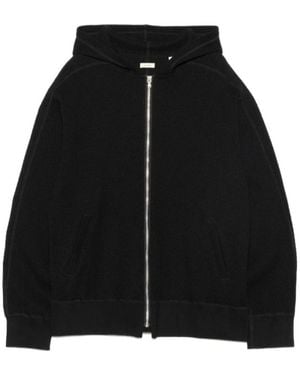 Nanamica Zippered Warm Hoodie - Black