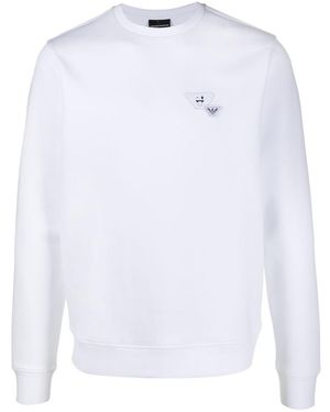 Emporio Armani Logo Patch Sports Vest - White