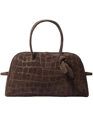 Jacquemus The Turismo Soft Bowling Bag - Brown