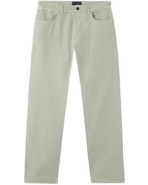 Stone Island Regular-Straight-Fit Five-Pocket Jeans - Green