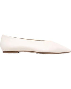 Aeyde Slip-On Ballerina Shoes - Natural