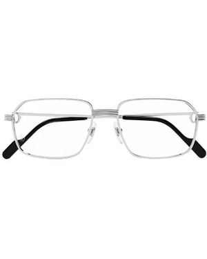 Cartier Square Frame Glasses - Multicolor