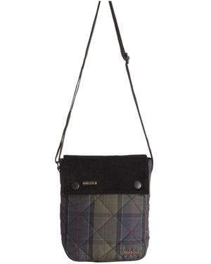 Barbour Color Block Shoulder Bag - Black