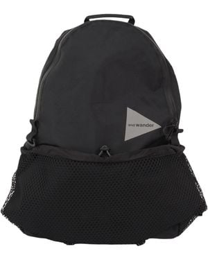 and wander Ecopak 20L Daypack - Black
