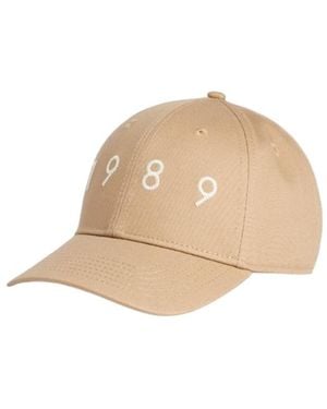 1989 STUDIO Logo Embroidered Hat - Natural
