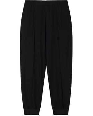 Emporio Armani Elasticated Cuff Joggers - Black