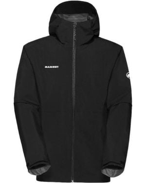 Mammut Linard Logo-Print Performance Jacket - Black
