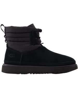 UGG Classic Mini Padded Ankle Boots - Black