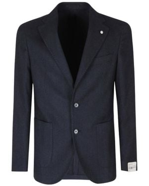L.B.M. 1911 Long-Sleeve Blazer - Blue