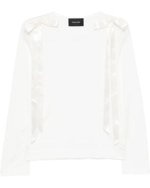 Simone Rocha Lyocell T-Shirt - White