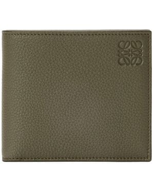 Loewe Anagram Bifold Wallet - Green