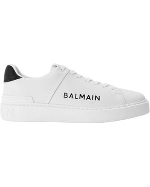 Balmain Low-Top Casual Shoes - White