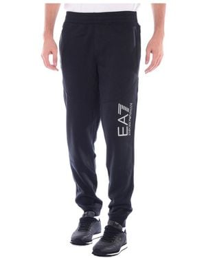 EA7 Logo Sweatpants - Blue