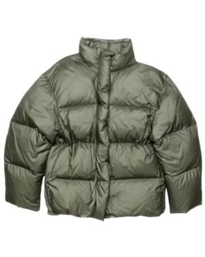 Acne Studios Fitted-Waist Puffer Jacket - Green
