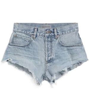 Balenciaga Mini Shorts - Blue