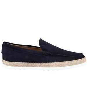 Tod's Slip-On Loafers - Blue
