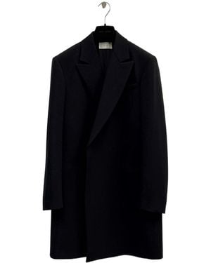 The Row Long-Sleeved Coat - Black