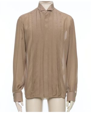 Valentino Long Sleeve Shirt - Brown