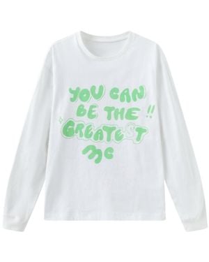 Marissa Chiara Long-Sleeved T-Shirt - White