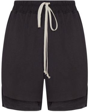 Rick Owens Drawstring Shorts - Black