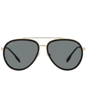 Burberry Eyewear Aviator-Frame Sunglasses - Metallic