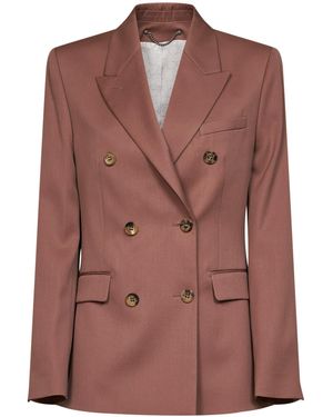Golden Goose Double Breasted Tailored Blazer - Brown