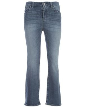 Emporio Armani Cropped Jeans - Blue