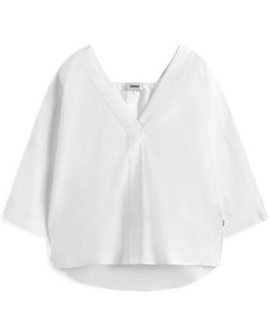 Ecoalf Pia V-Neck Shirt - White