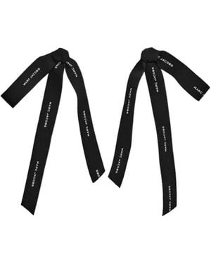Marc Jacobs The Ribbon Earrings - Black