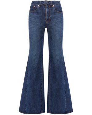 関税送料込み【sacai】スタイリッシュ フレア ジーンズ 210.jpg