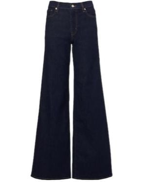 FRAME The Palace Flared Jeans - Blue