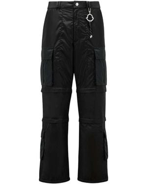 Moncler X Pharrell Williams Padded Cargo Trousers - Black