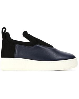 Celine Round-Toe Trainers - Blue