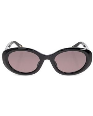 Chloé Marcie Oval Sunglasses - White