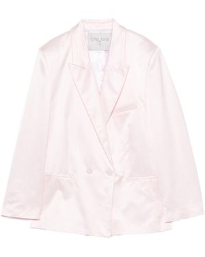 forte_forte Long-Sleeve Blazer - Pink