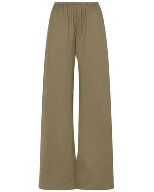 The Row Gala Trousers - Green