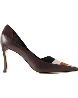 Manolo Blahnik Color-Block High Heels - Multicolor
